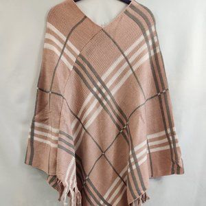White Mark Poncho